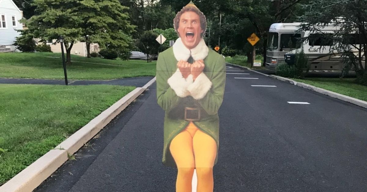 Spread Christmas Cheer with This Buddy the Elf LifeSize Standee on
