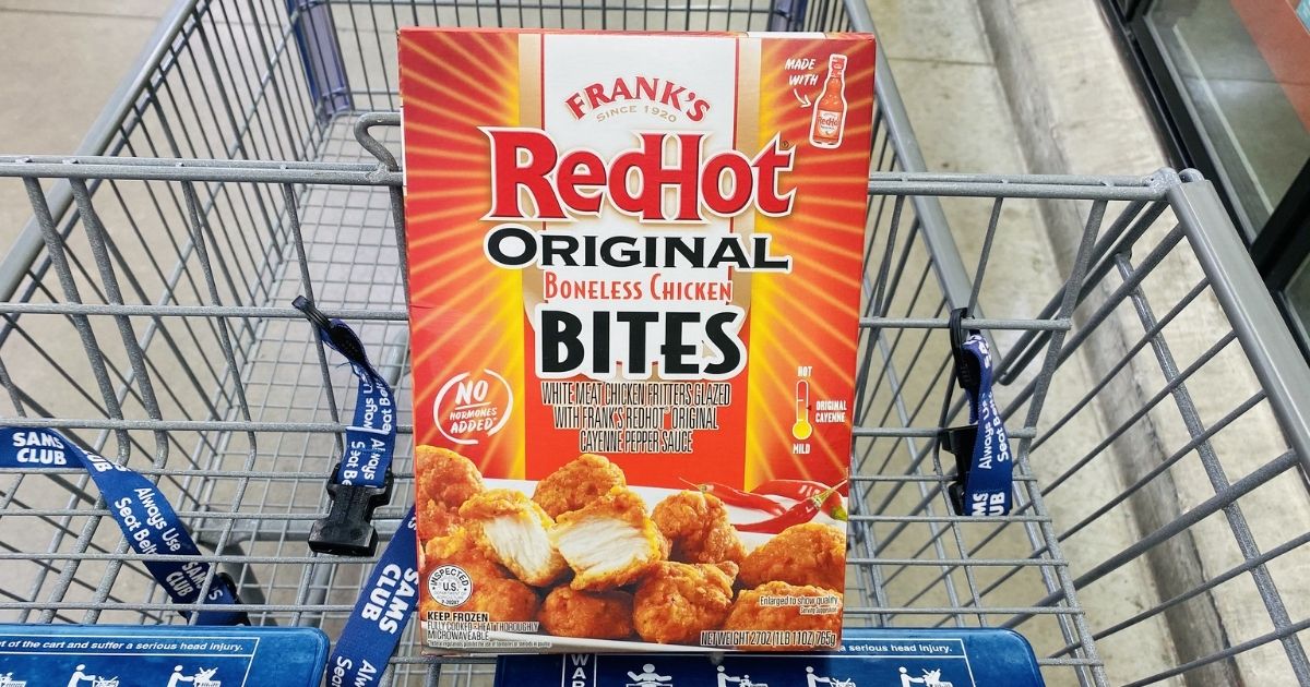 Frank’s Red Hot Chicken Bites 27oz Box Just 7.98 at Sam’s Club