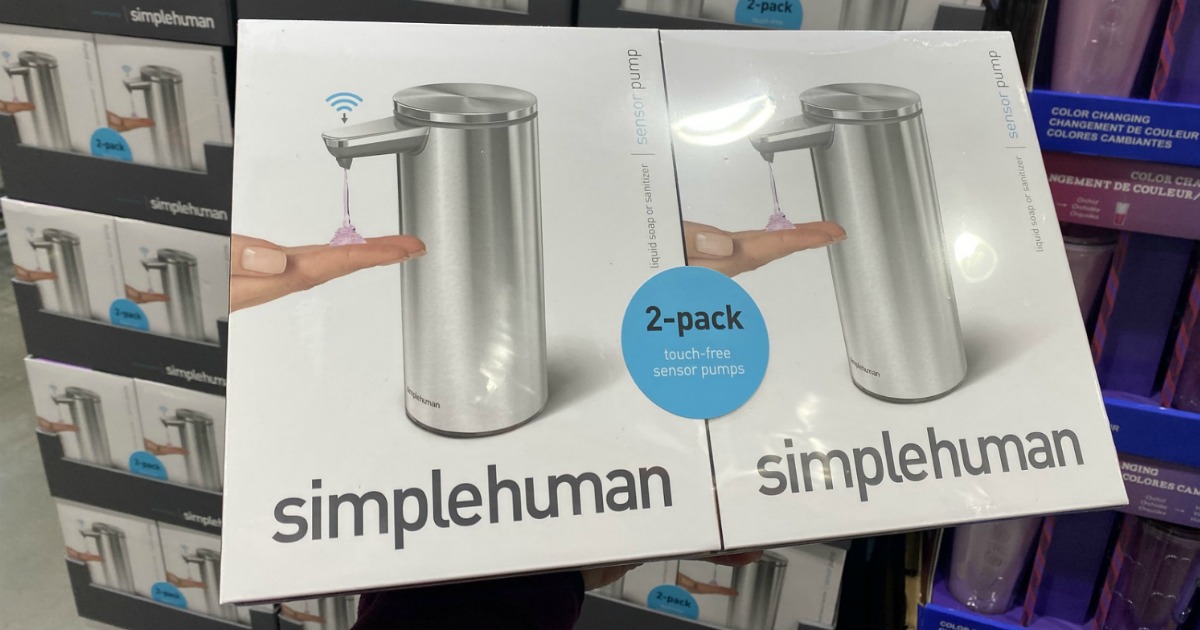 Simplehuman TouchFree Soap Dispensers 2Pack Only 79.99 Shipped for