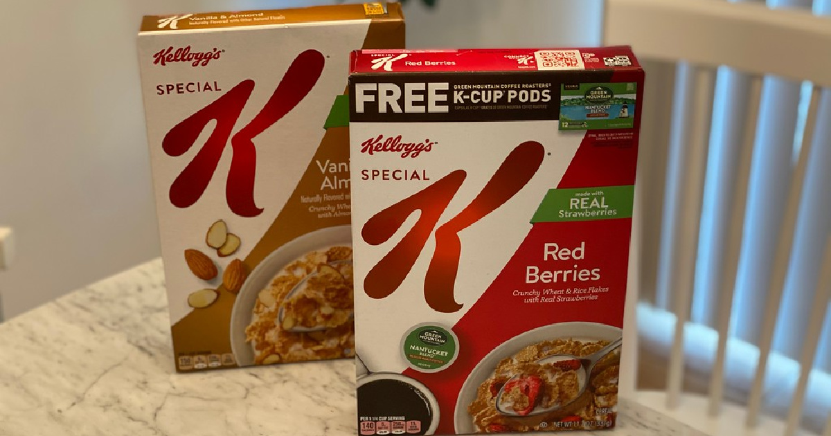 Kellogg's Special K Cereal Only 69¢ After Cash Back at CVS Starting 1/3 + Score FREE KCups