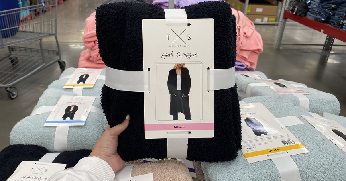 This Barefoot DreamsDupe Cardigan is Only 12.98 at Sam's Club