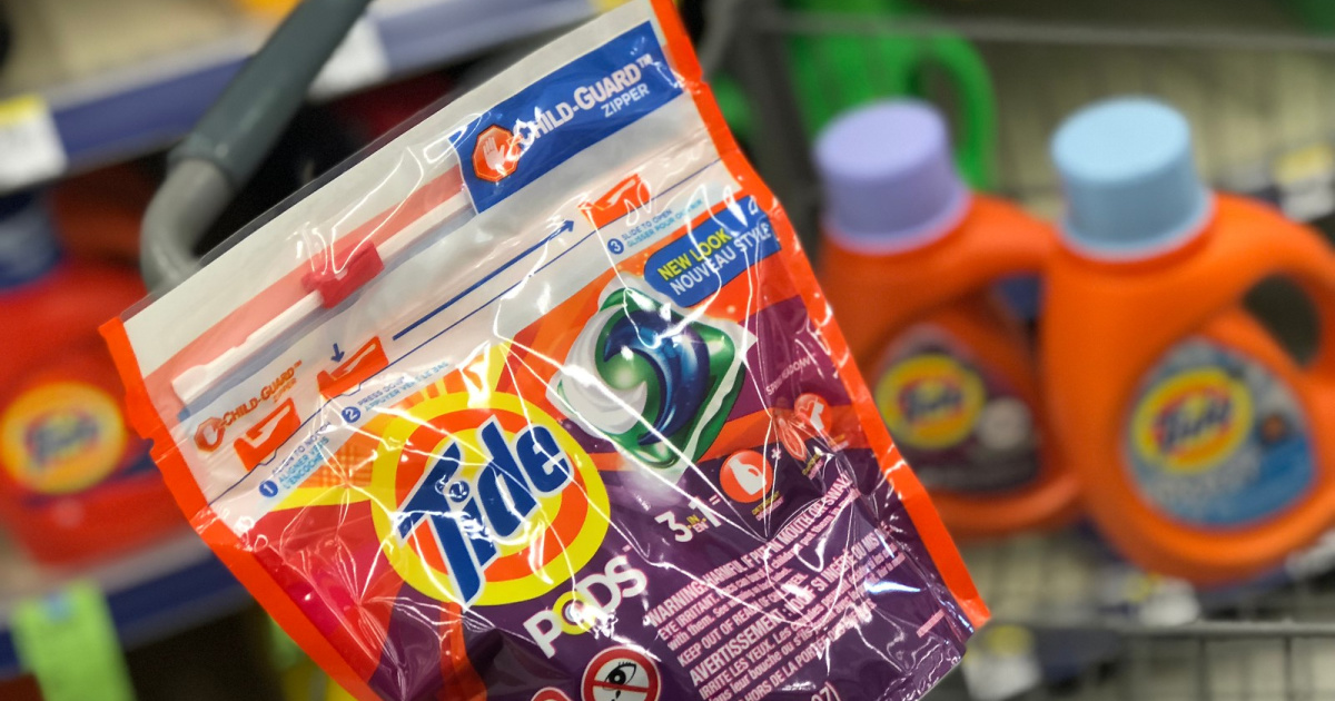 Tide Liquid Detergent or Tide PODS Only 2.99 at Walgreens