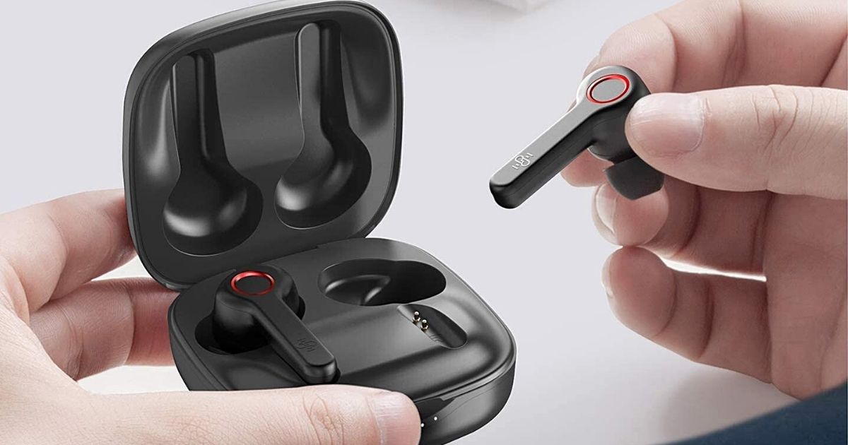 Bluetooth Wireless Earbuds w/ Charging Case Only 24.99