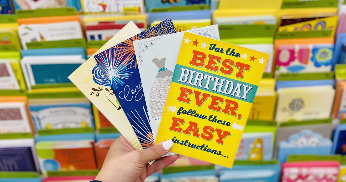 4 Hallmark Cards Only 50¢ Each After CVS Rewards Select Accounts