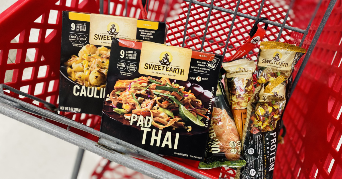 Sweet Earth Foods Entrees from 1.34 After Cash Back at