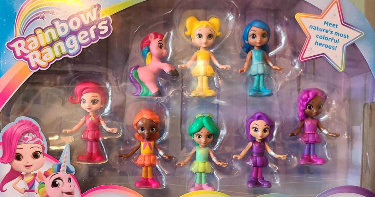 FisherPrice Rainbow Rangers 8Pack Set Just 10 on Amazon (Regularly 25)