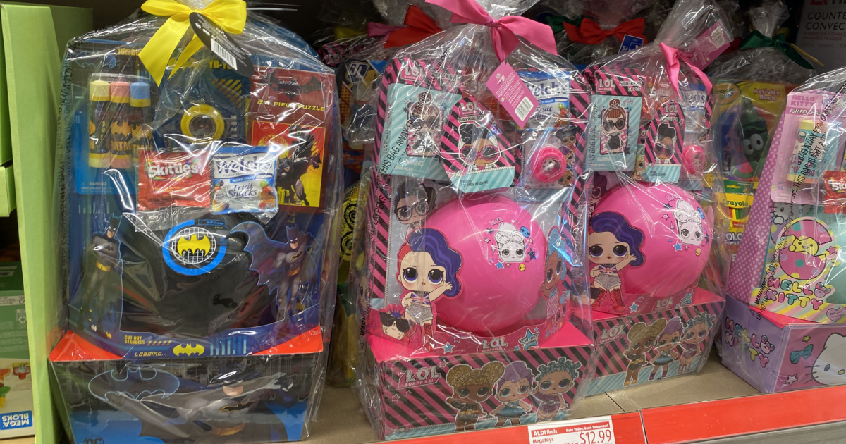 PreMade Easter Baskets Just 12.99 at ALDI