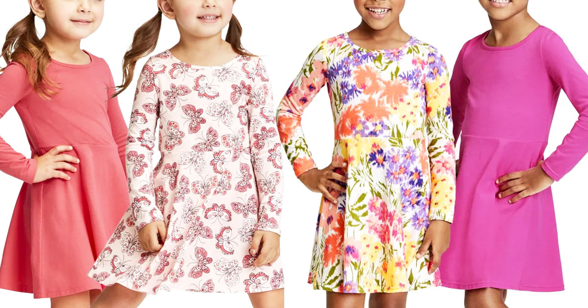 The Children’s Place Girls Dresses 2Packs from 6.79 Shipped