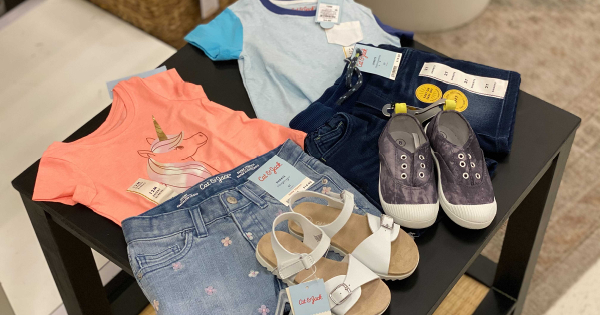 Cat & Jack Kids Shoes & Separates from 3 at Target In Store & Online
