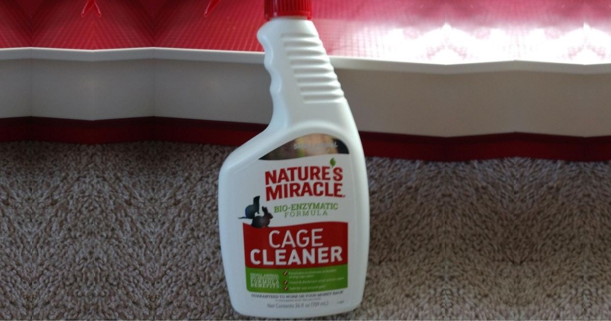 Nature's Miracle Cage Cleaner 24oz Sprays from 3.35 Shipped on Amazon