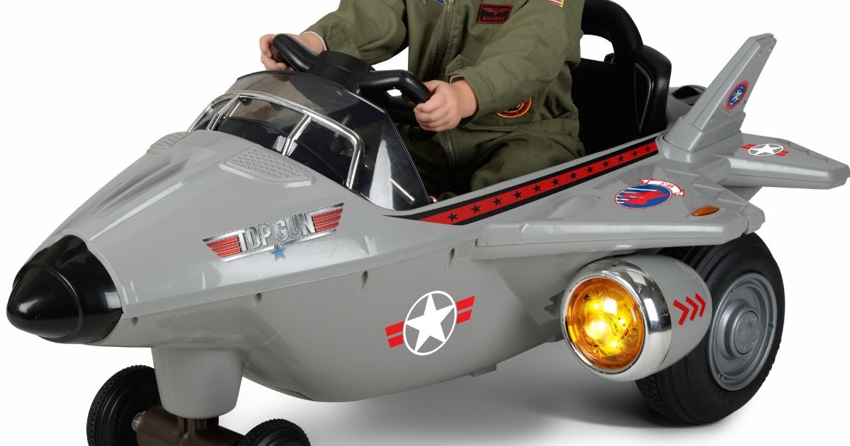 Top Gun Jet Battery Powered RideOn Only 119 Shipped on