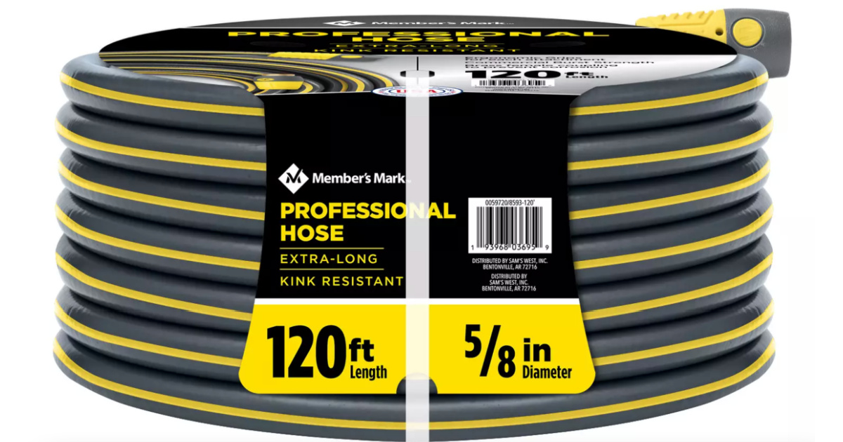Member's Mark 120' Hose Only 22.68 for Sam's Club Members