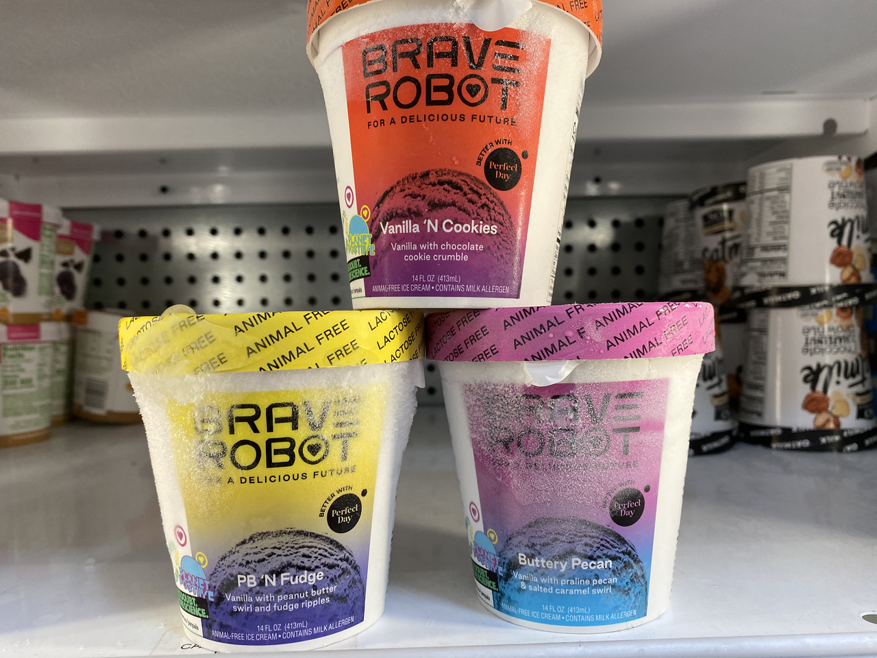 Brave robot ice cream flavors sweetper