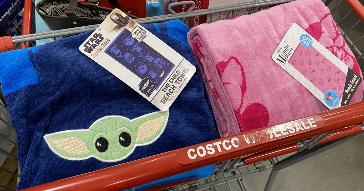 Disney Embroidered Beach Towels Only 14.99 for Costco Members