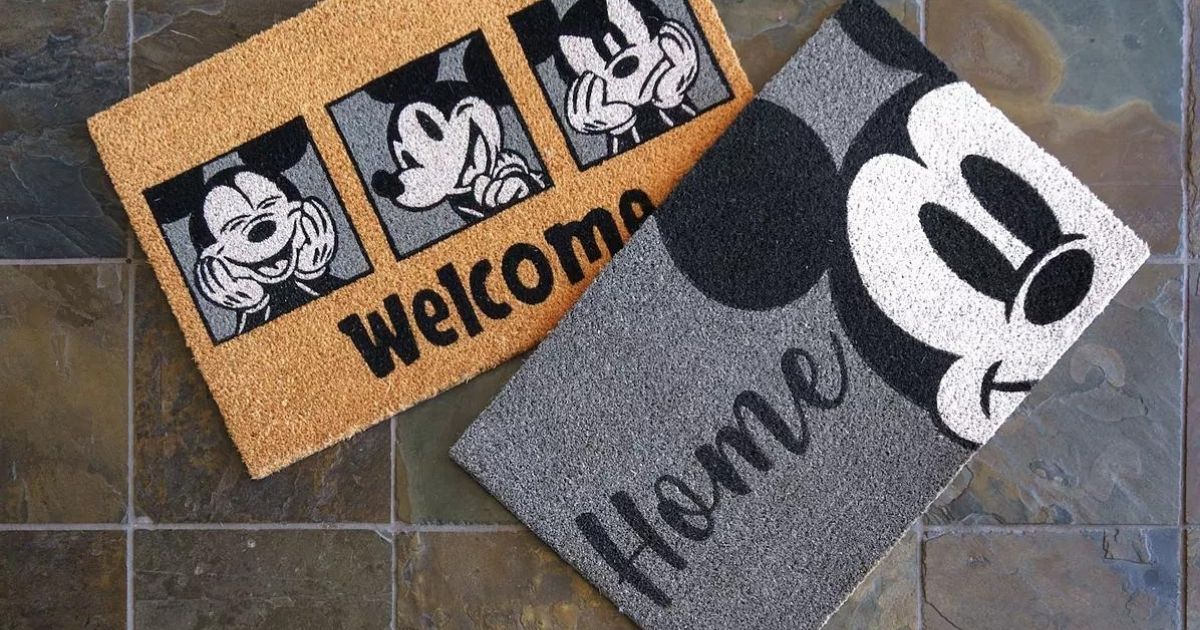 2 Disney Doormats Only 32.99 Shipped on (Just 16.49 Each)