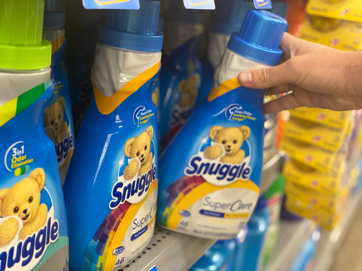 Snuggle SuperCare Fabric Softener 48oz Bottle Only 27¢ After Cash Back