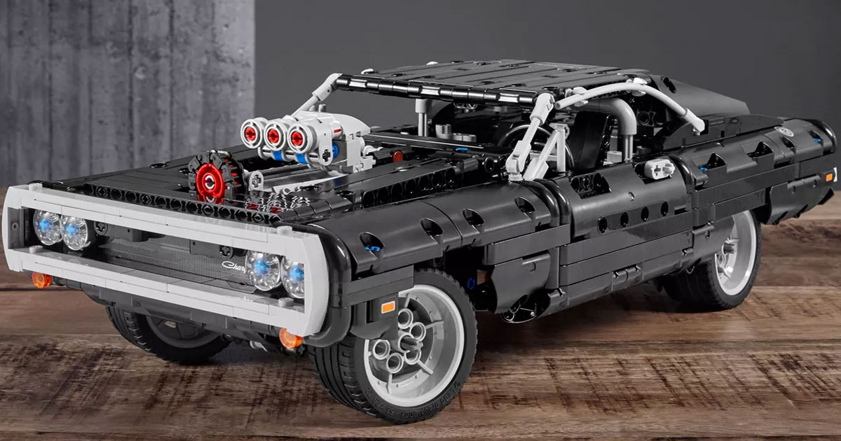 LEGO Technic Fast & Furious Dodge Charger Building Set Just 80 Shipped