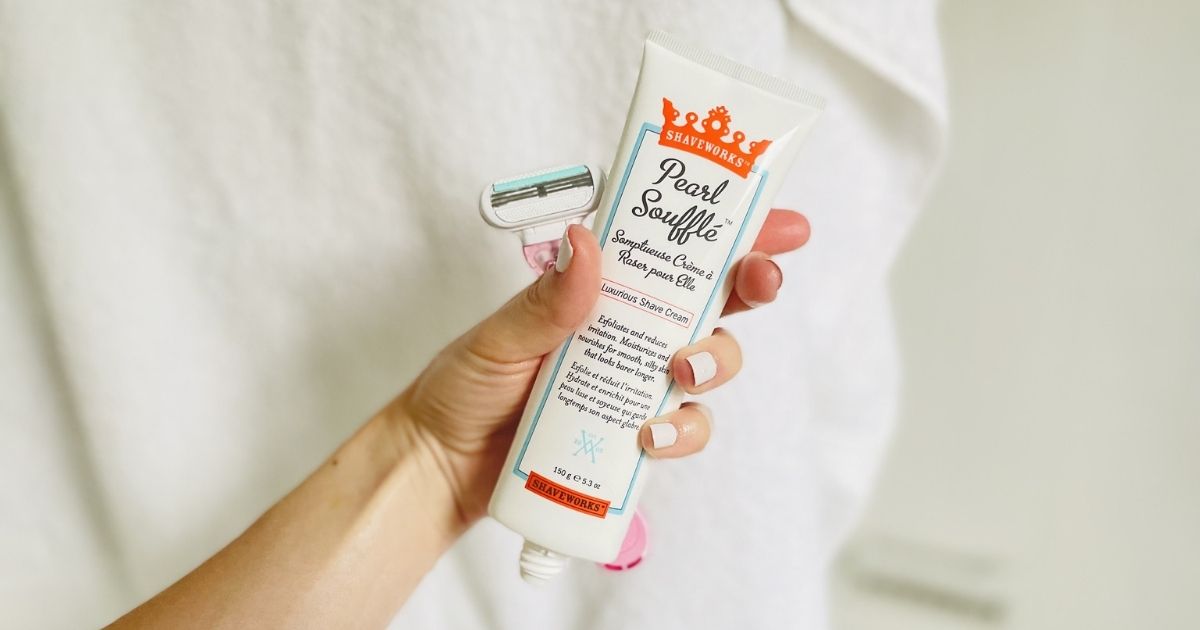 This Shaving Cream Helps Slow Down Hair Growth & is Only 13.30 Shipped