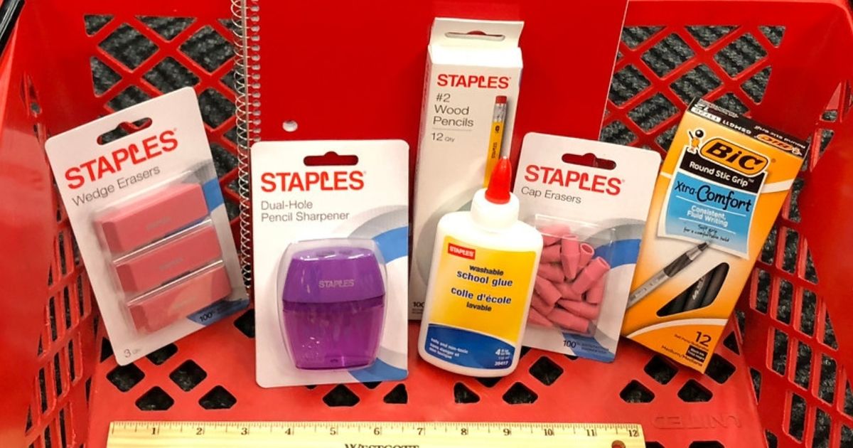 25¢ Staples School Supplies See the Latest Deals on Hip2Save