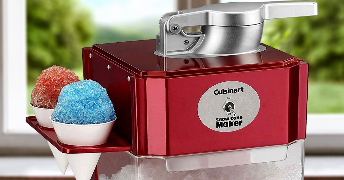 Cuisinart Snow Cone Maker Only 49 Shipped + Get 10 Kohl's Cash (Reg