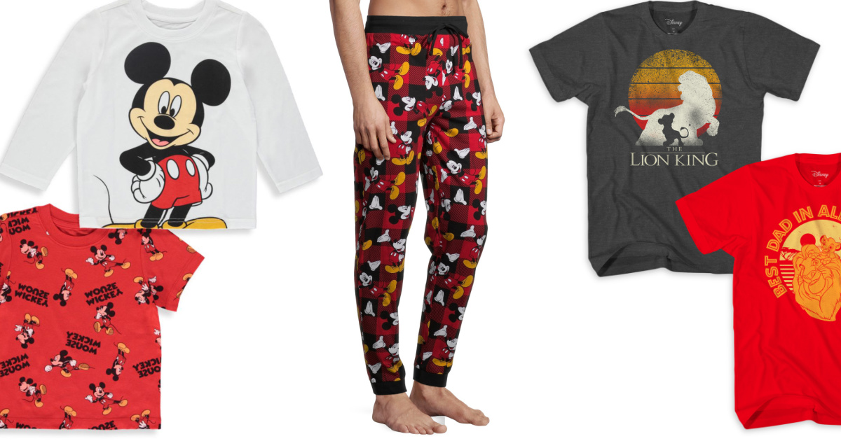 Disney Apparel for the Family from 7 on (Regularly 12)