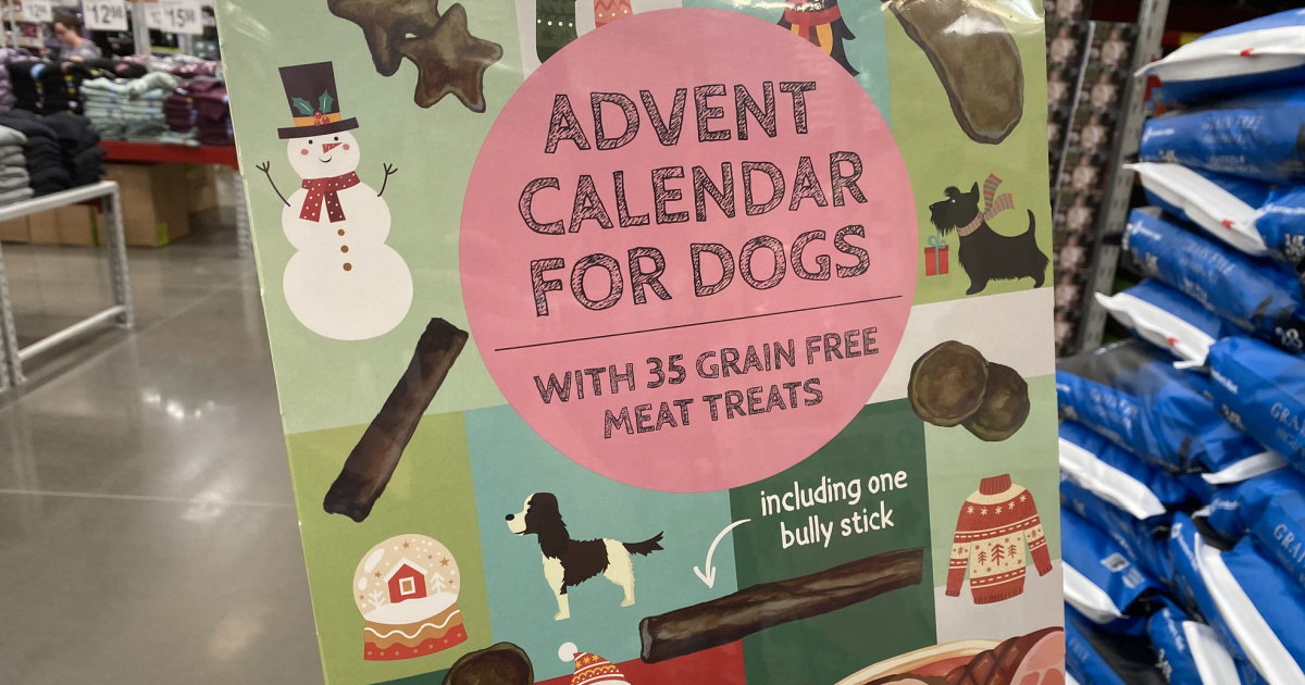 Advent Calendar for Dogs Just 9.98 at Sam’s Club Includes 35 Grain