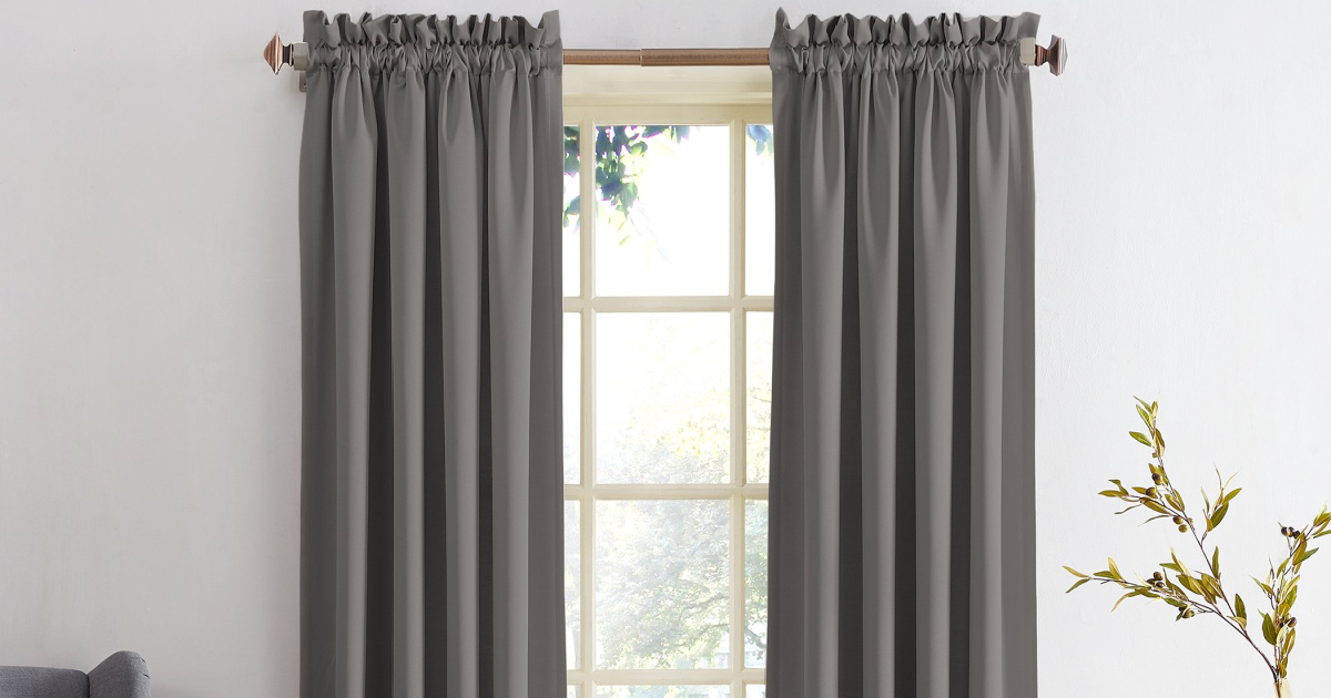 Room Darkening Curtain Panels from 4.83 on Amazon (Regularly 25