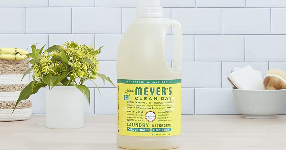 Mrs. Meyer’s Laundry Detergent Only 7.99 Shipped on (Reg. 19