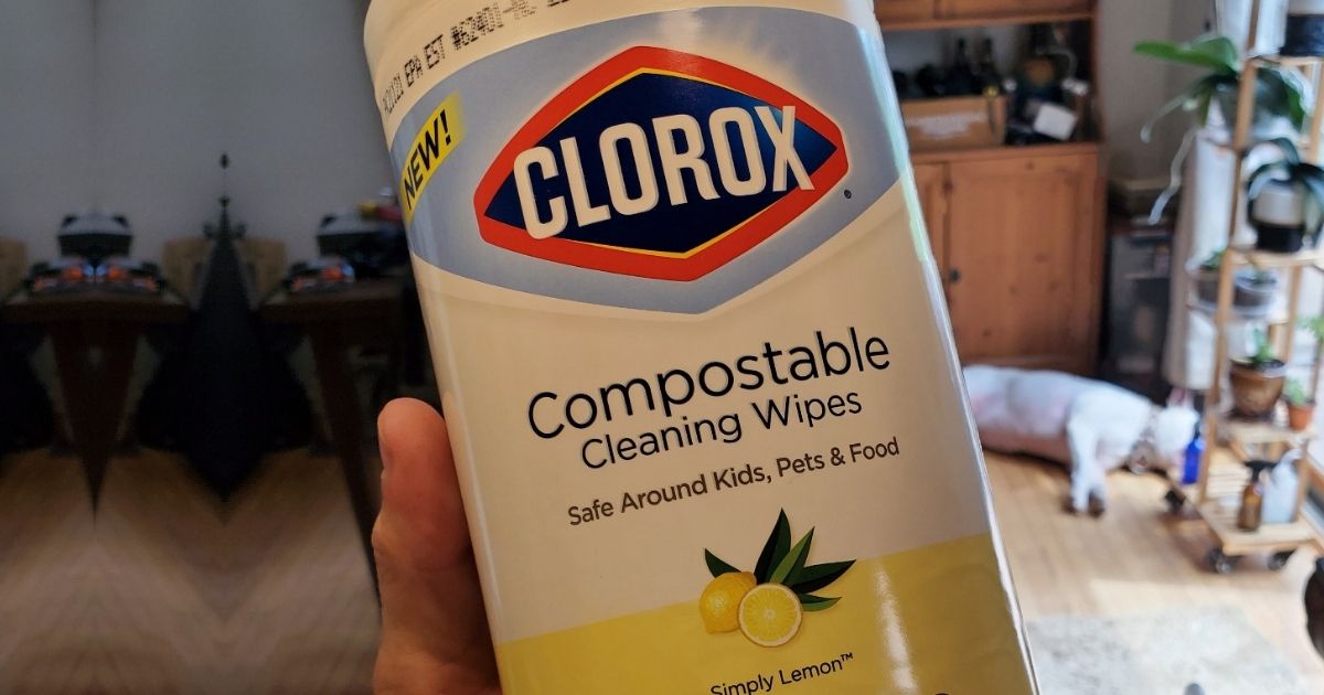 Clorox Compostable Cleaning Wipes 225Count Only 10.93 Shipped on