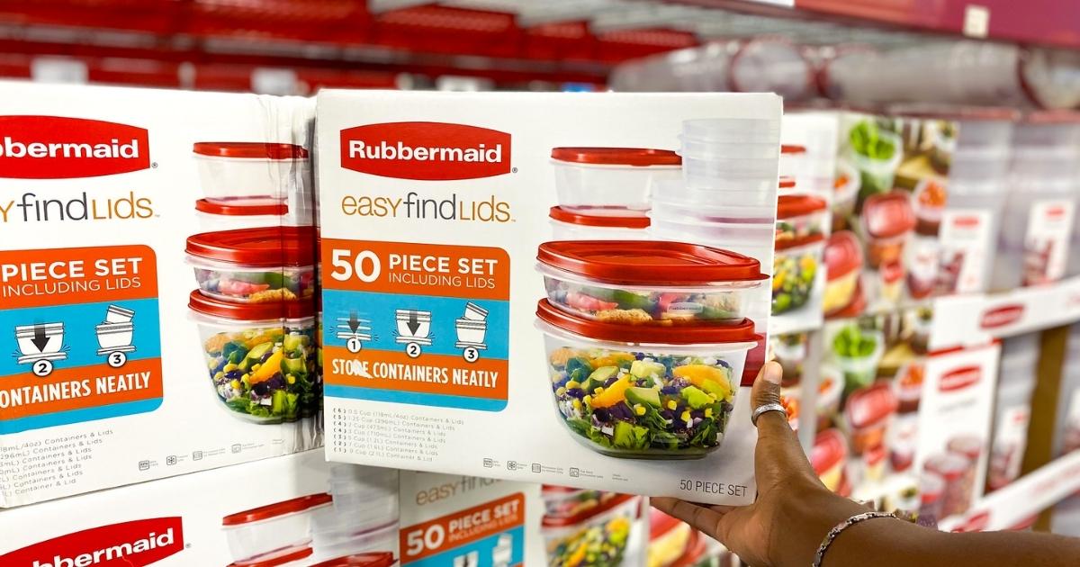 Rubbermaid Food Storage Container 50Piece Set Only 9.98 Shipped on
