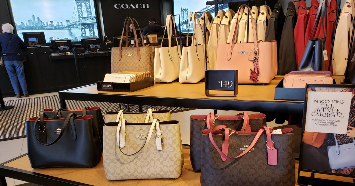 Over 65 Off Coach Outlet Clearance Sale Mini File Bag from 89