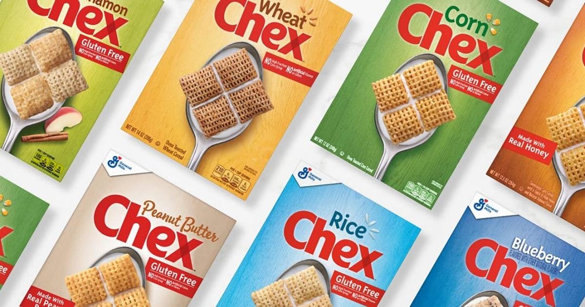 Chex Cereal Variety 3Pack Just 4.86 Shipped on Amazon (Enough for 2