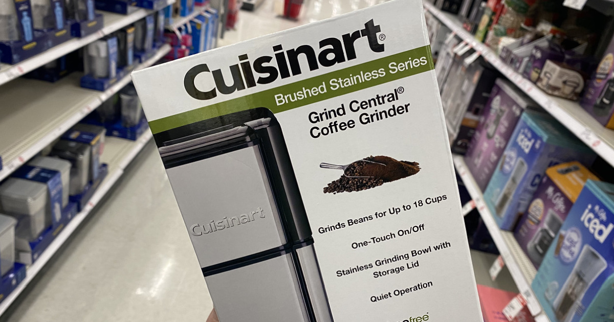 Cuisinart Coffee Grinder Only 24.99 After Target Gift Card Hip2Save