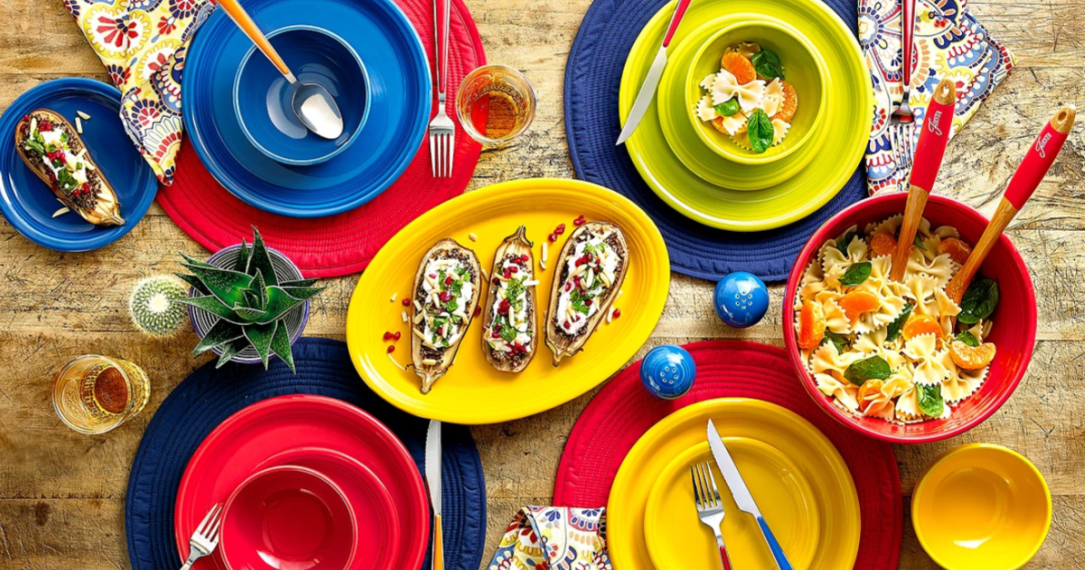 Fiesta Dinnerware Sets from 16.99 on (Regularly 50) Hip2Save