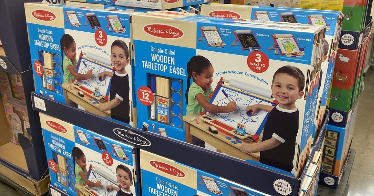 Melissa & Doug Tabletop Easel Only 20.99 on Amazon (Regularly 48