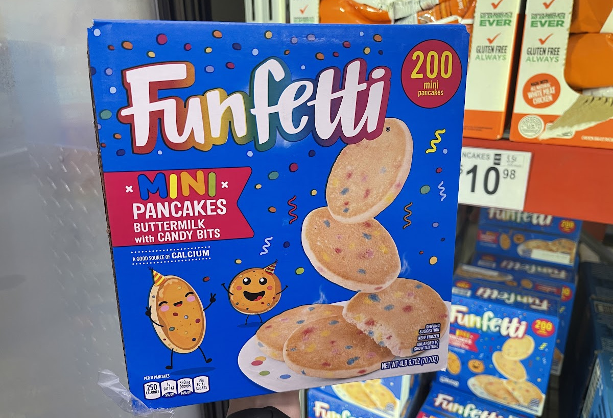 Frozen Funfetti Mini Pancakes 200Count Just 10.98 at Sam's Club Hip2Save