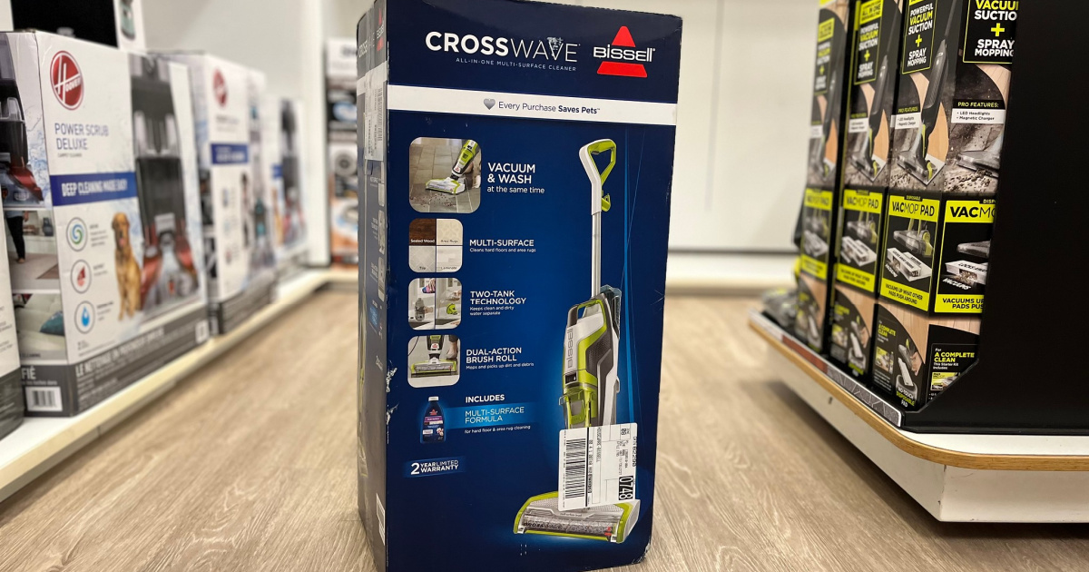 Bissell Crosswave Wet/Dry Vac from 136.49 Shipped + Earn 20 Kohl's