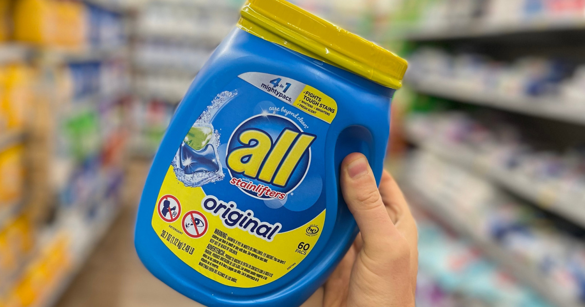 All Mighty Pacs Detergent 75Count Only 7.84 on Amazon (Regularly 19.49)