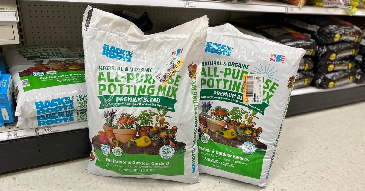 Back to the Roots Organic Potting Mix Bags from 4 at Target (Just Use
