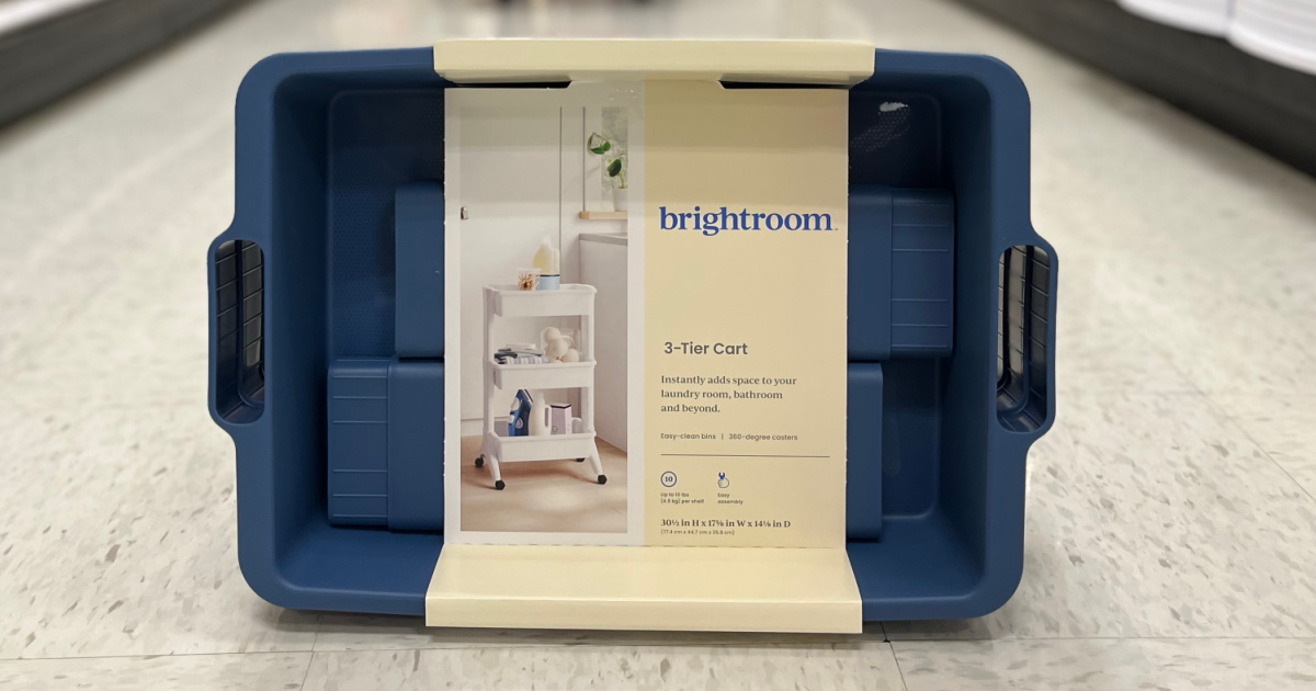 3Tier Target Utility Cart Just 15 Perfect for Organizing Small Spaces