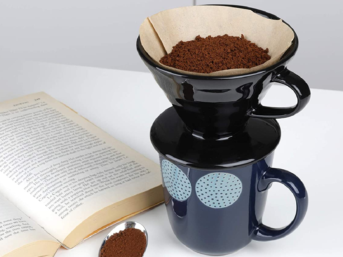 Ceramic PourOver Coffee Brewer Only 6.99 on Amazon (Regularly 14