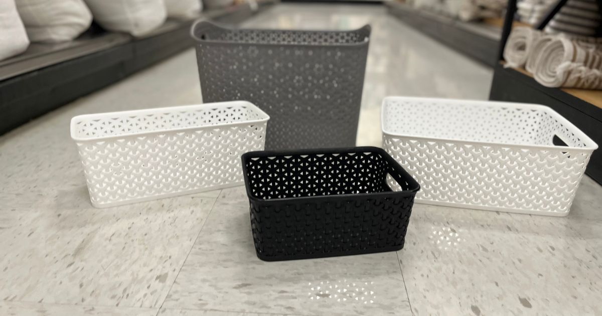 50 Off Target Room Essentials Storage Baskets Organize Your Space