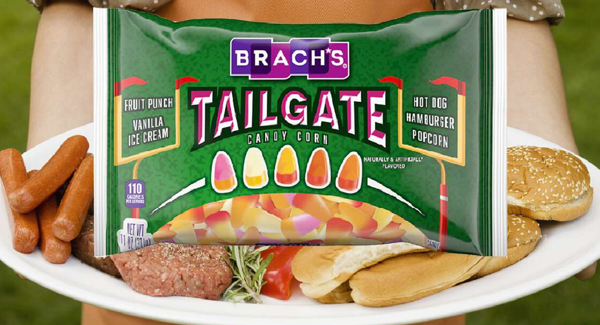 NEW Brach's Tailgate Candy Corn Includes Hot Dog & Hamburger Flavors