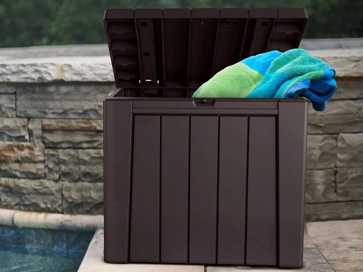 Keter 30Gallon Outdoor Deck Box Only 34.91 at Sam's Club