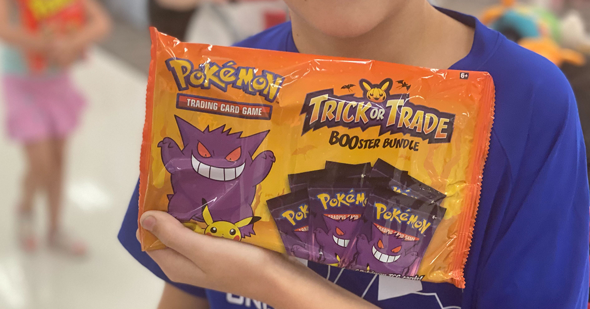 Pokémon Halloween BOOster Bundles w/ 40 Mini Card Packs Only 14.99 on