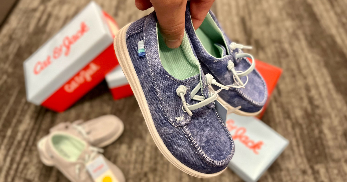 30 Off Target Cat & Jack Kids Shoes Hey Dude Lookalikes Just 13.99!