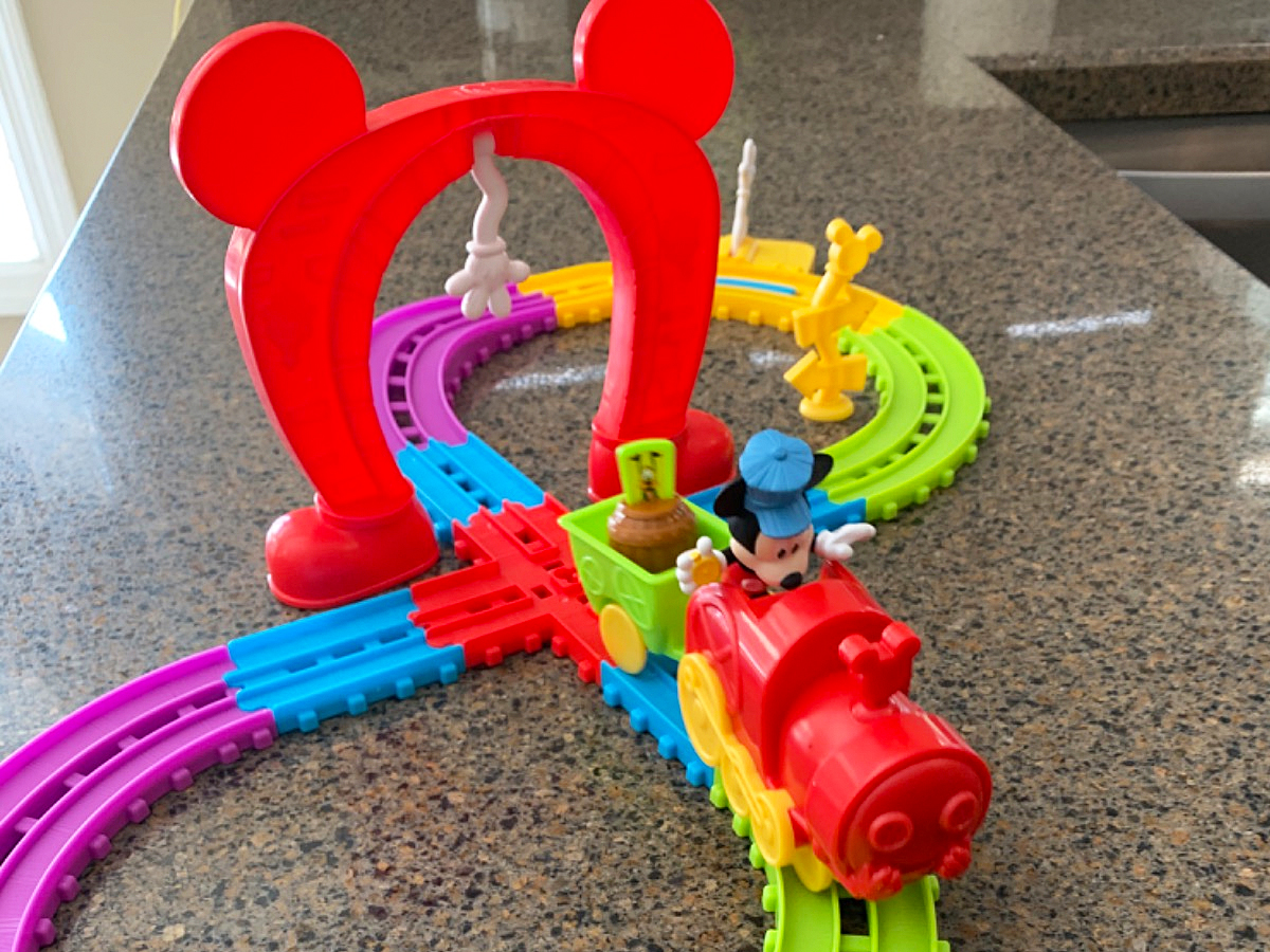 Disney Mickey’s Musical Train Set Just 13 on Amazon (Regularly 25
