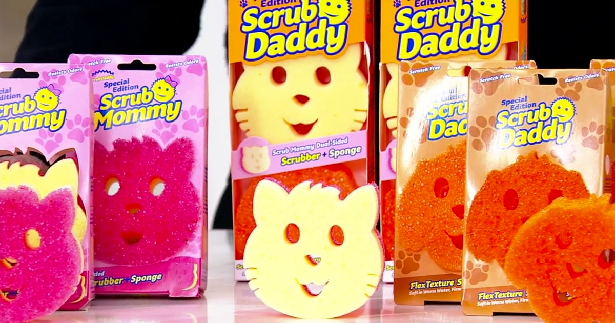 Scrub Daddy Puppy & Kitty 6Pack Just 18.59 Shipped (Only 3.10 Each