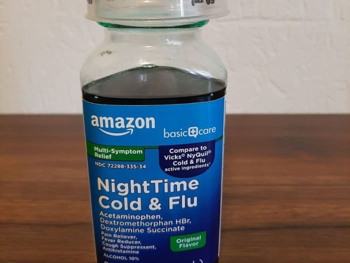 Can you take daytime cold medicine at night