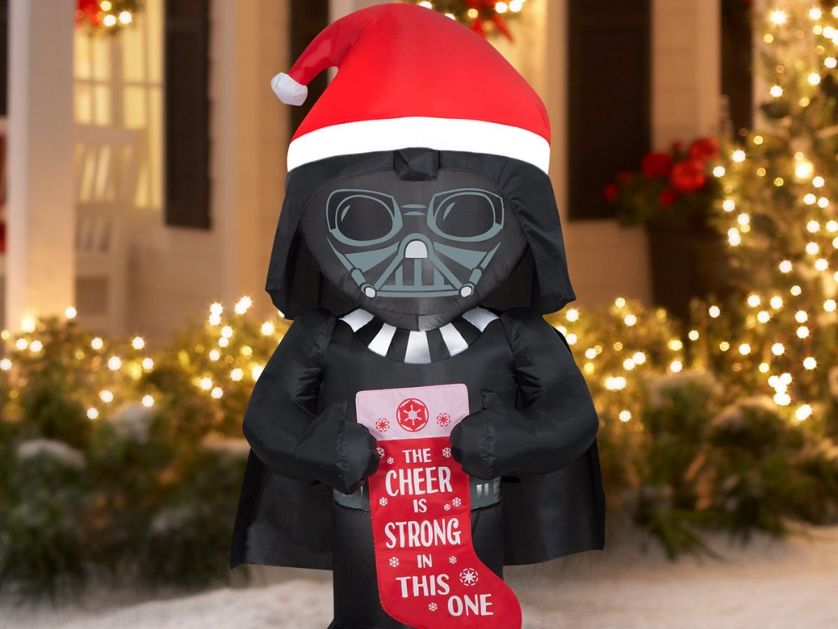 Walmart Christmas Inflatables from 12.98 Star Wars, Nightmare Before